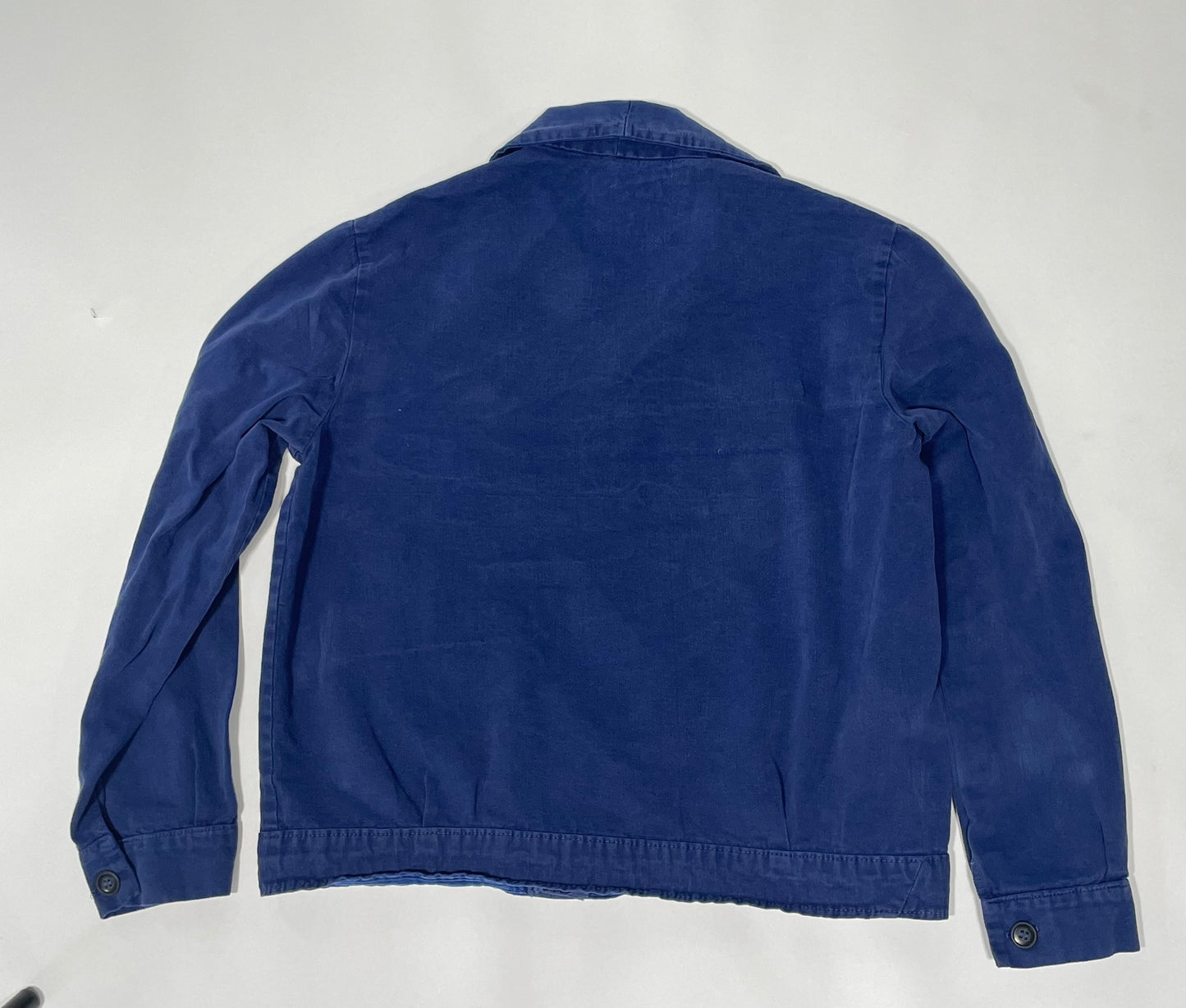 1950's 100% Cotton French Blue Twill Workwear Jacket