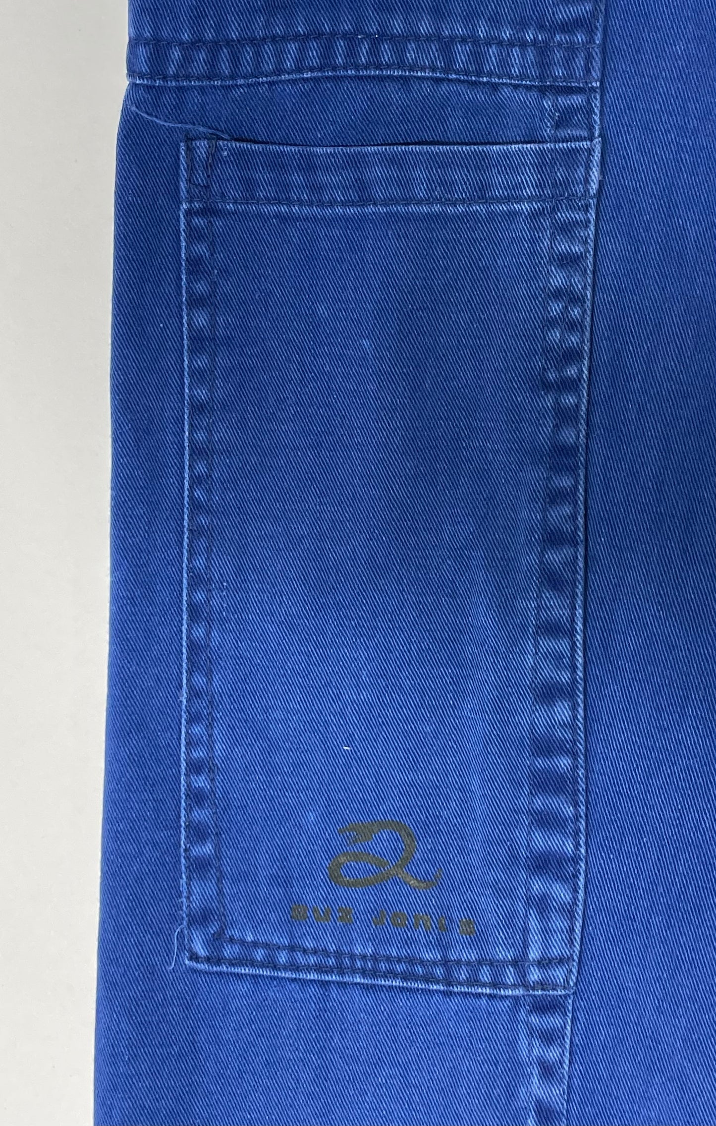 1950's 100% Cotton French Blue Workwear Pant