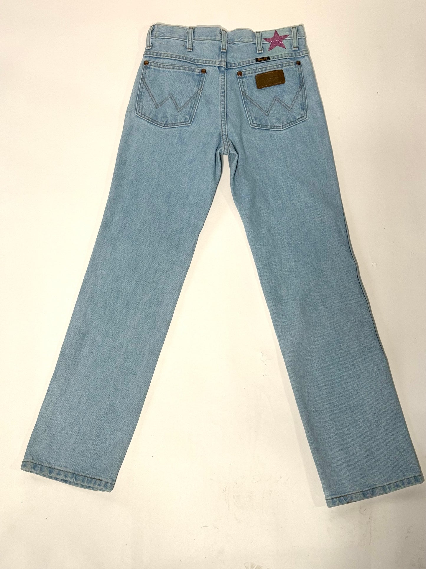 1990's Super Bleach Wrangler Straight Leg