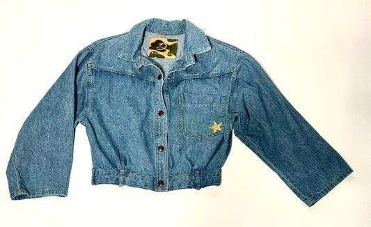 Super Cute 1980's Cropped Fashion Jacket