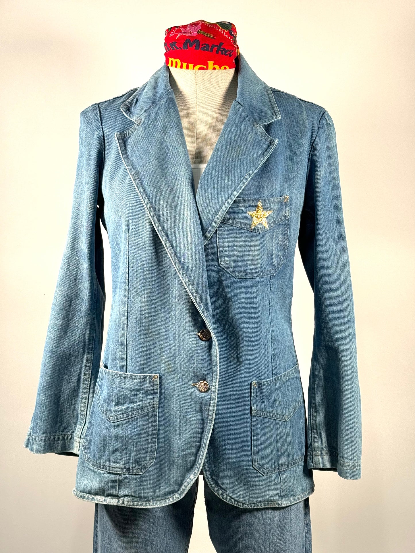 1970's Denim Blazer