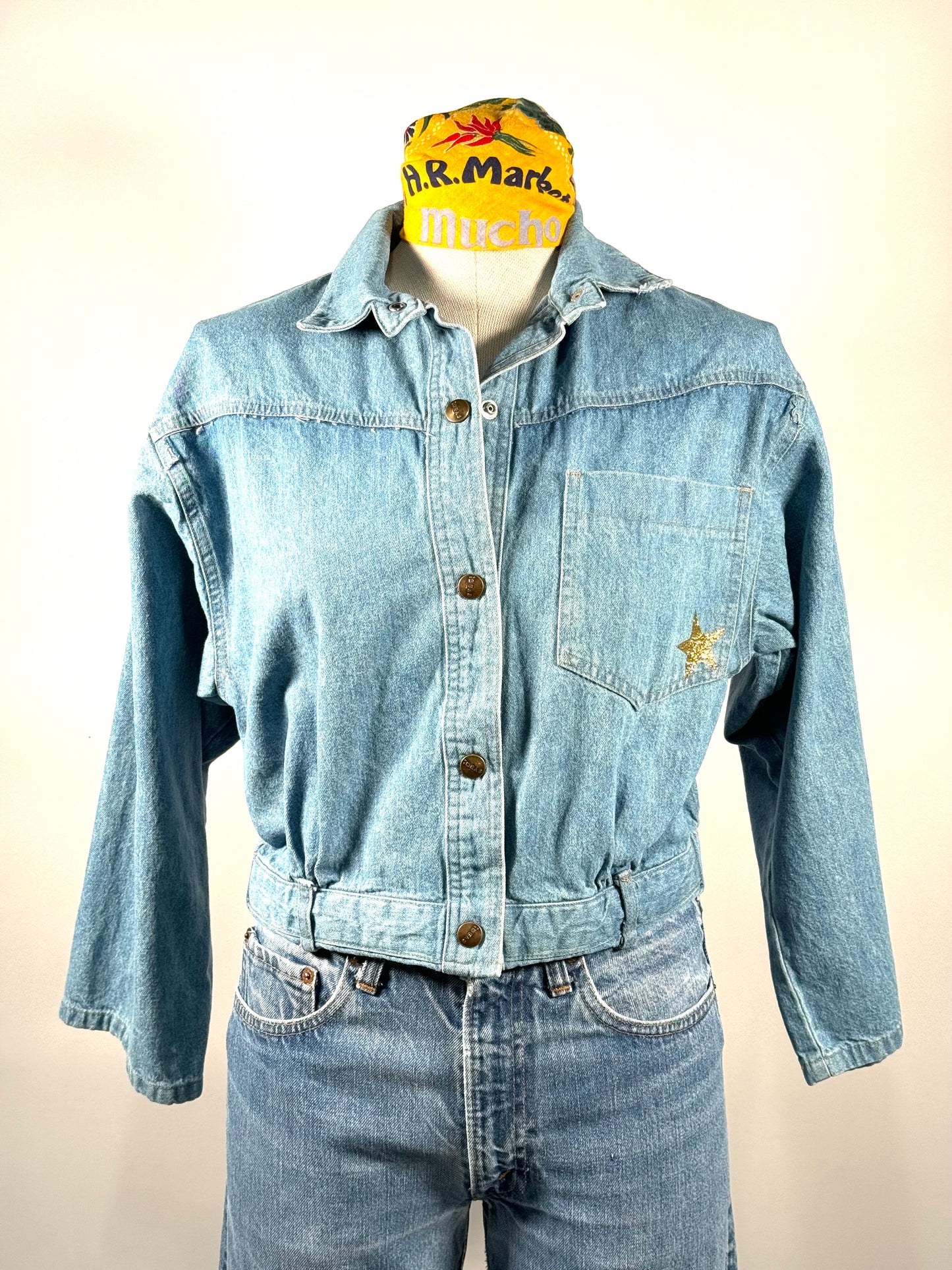 Super Cute 1980's Cropped Fashion Jacket
