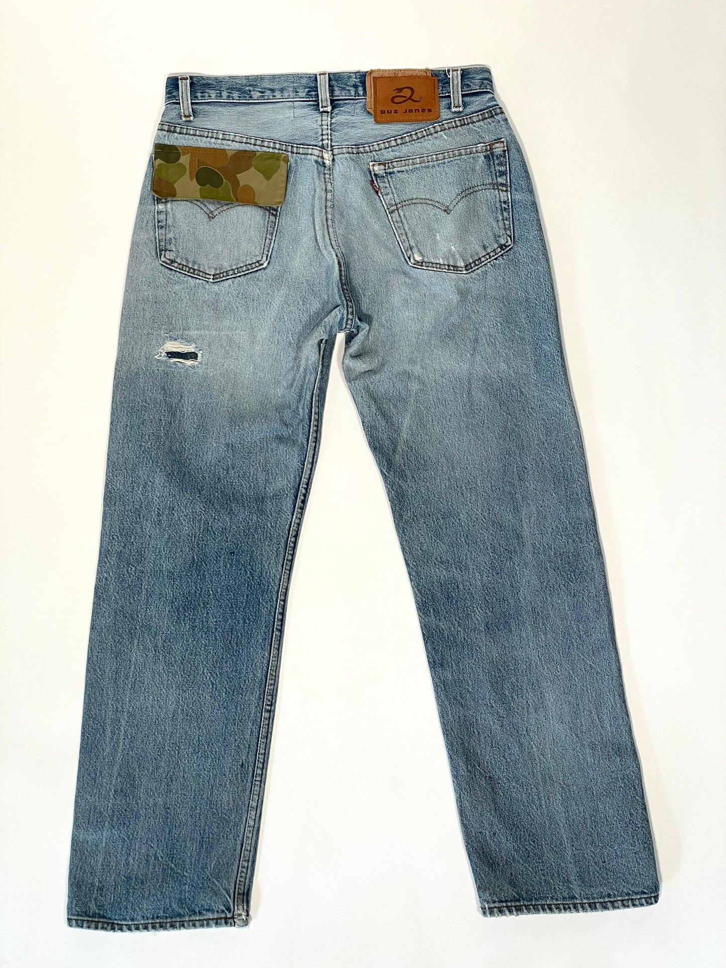 Super worn 1970's 501 Levi's.