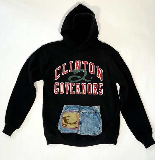 2000's 50% Cotton / Polyester Raglan Hoodie Sweatshirt