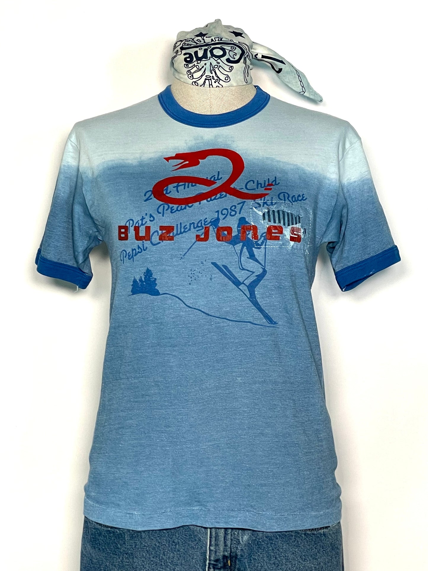 1987 Pepsi Callenge Ski Race Tee