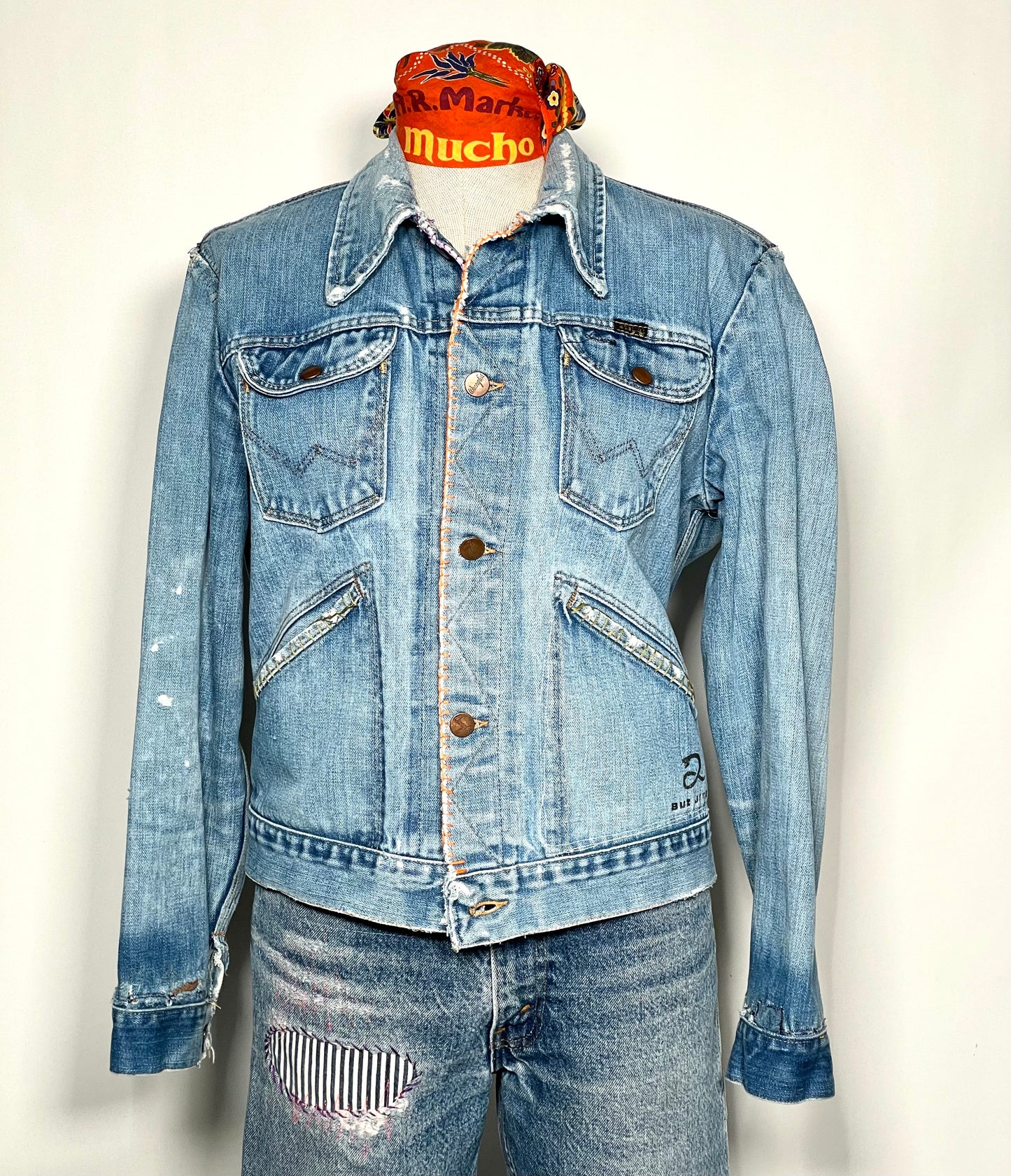 1970's 100% Cotton Wrangler Trucker Jacket