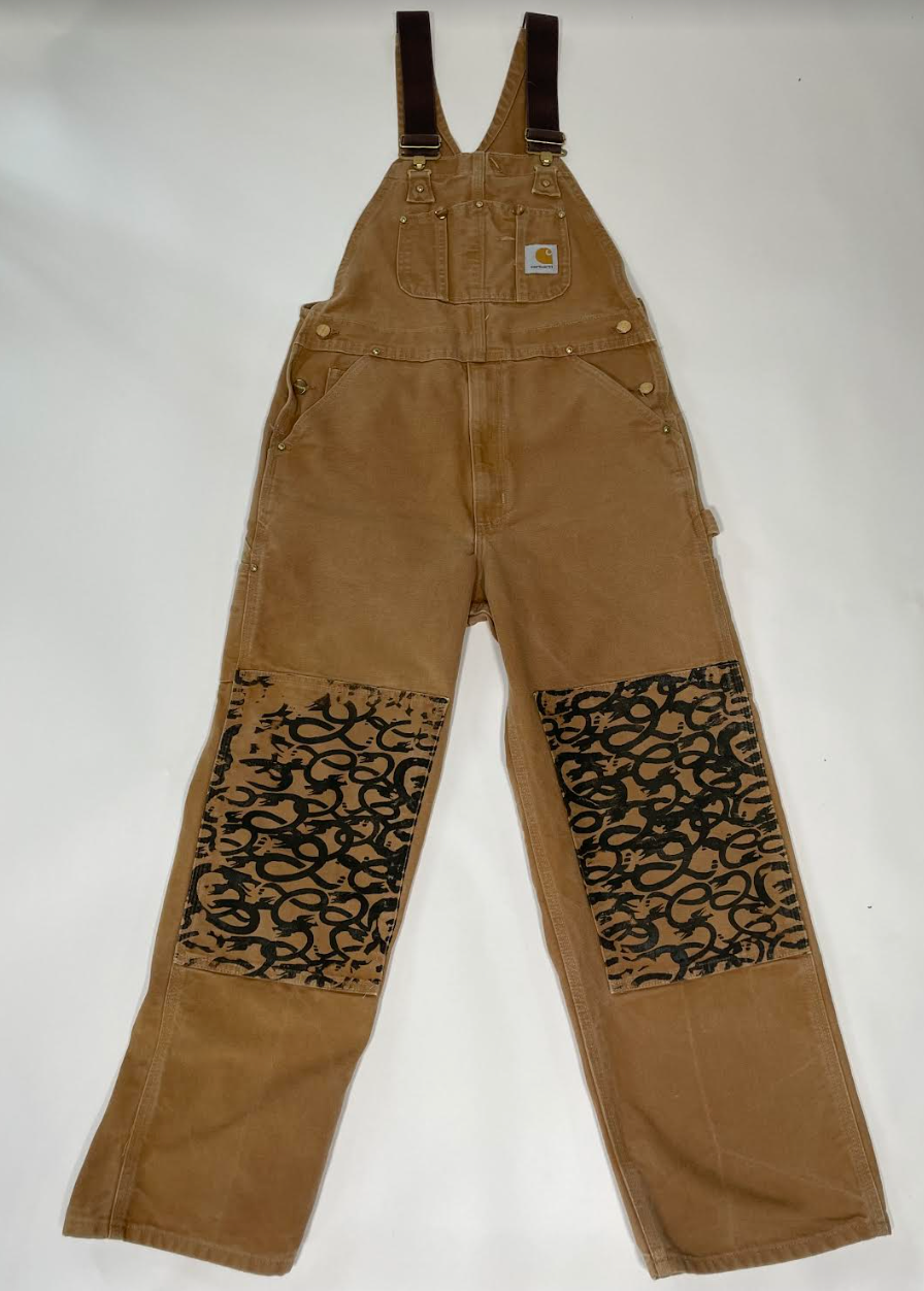 1990's 100% Cotton Canvas Carhartt Overall