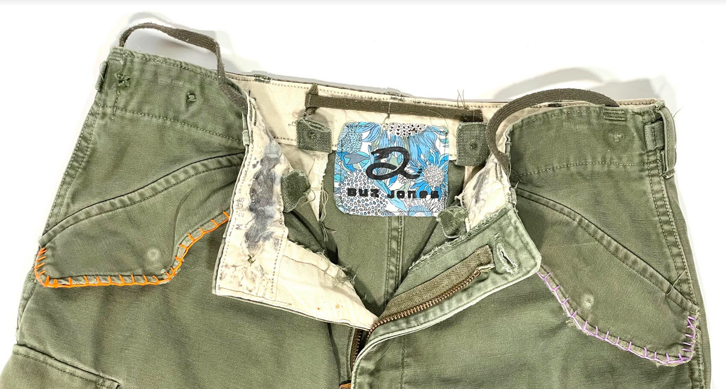 1960's Super Soft 100% Cotton US Army Pant