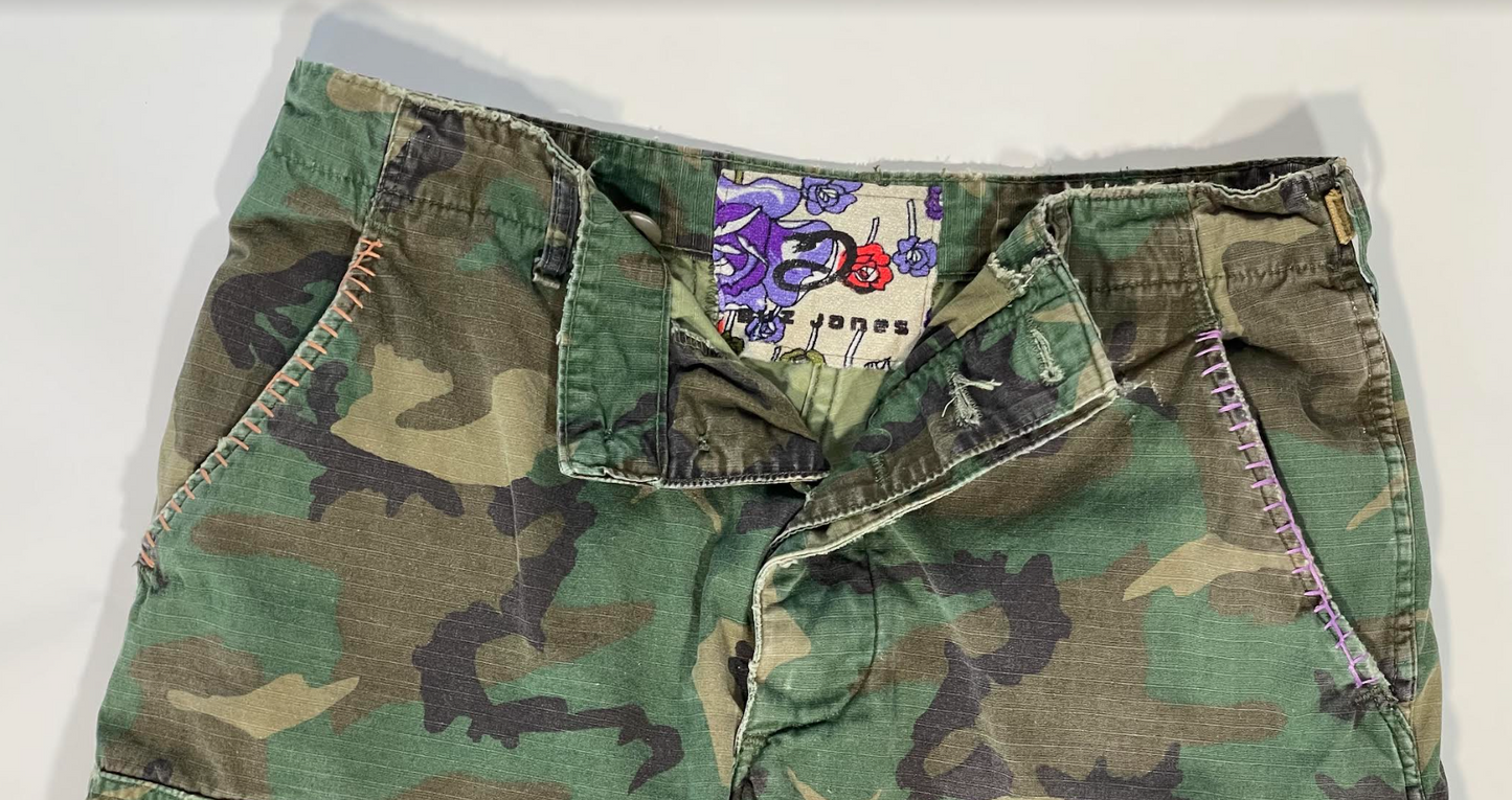 1980's Super Soft 100% Cotton Army Pant