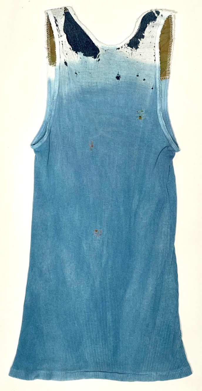 2000's Indigo Dyed Tank Top