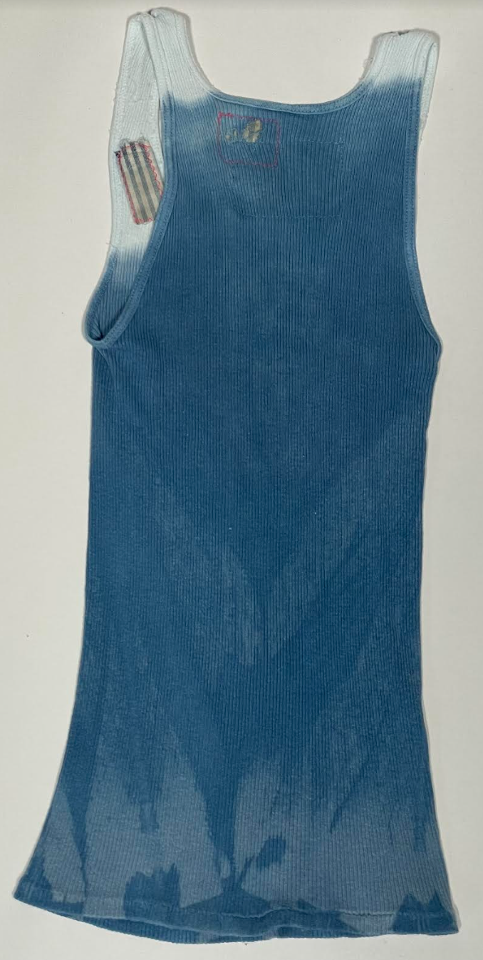 2000's Indigo Dip Dyed Tank Top