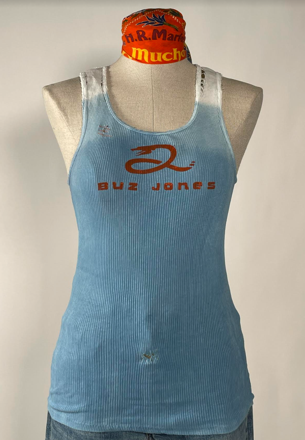 2000's Indigo Dyed Tank Top