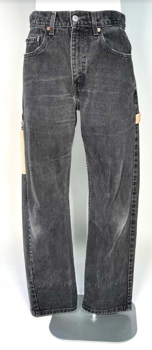 1980's 100% Cotton Black Levi's 505 Jean