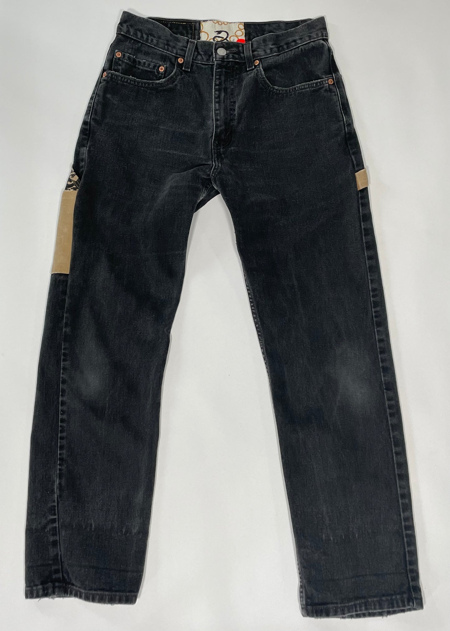 1980's 100% Cotton Black Levi's 505 Jean