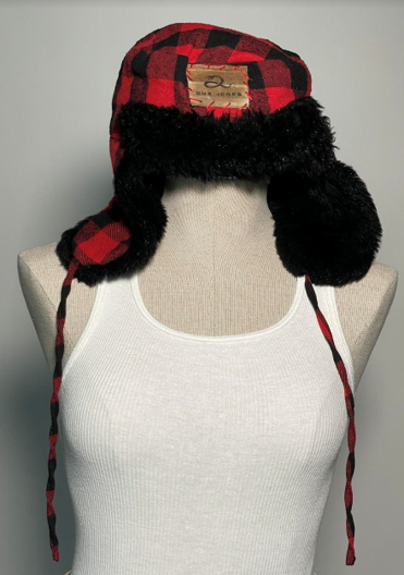 2000's Buffalo Plaid Hunters Hat