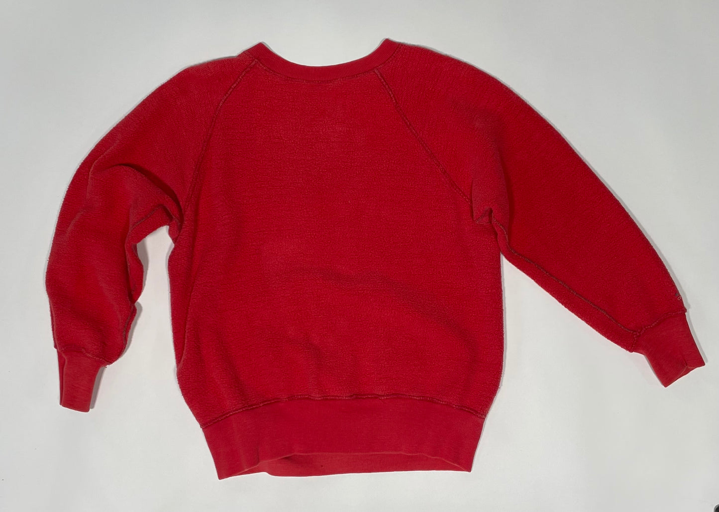1970's Red 100% Cotton Sweatshirt