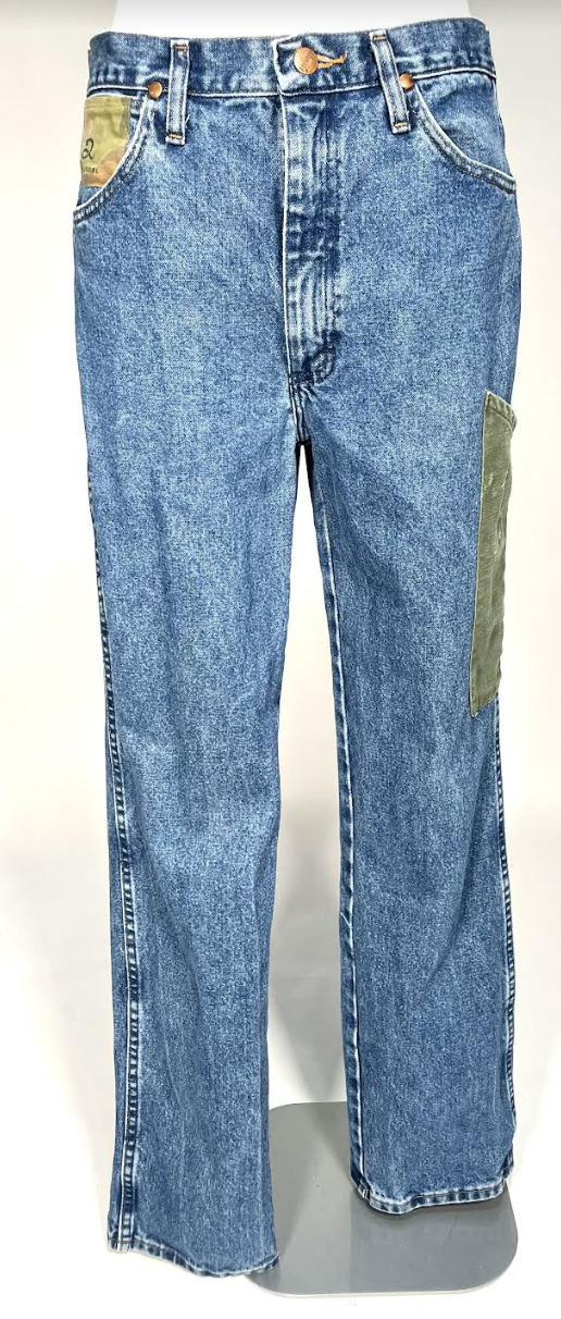 1980's Broken Twill Wrangler Cowboy Cut Jean